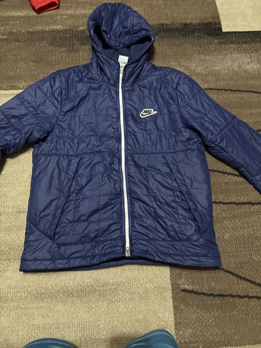 Куртка найк синя