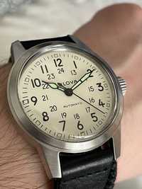 Годинник Bulova Hack Automatic Ivory Dial Men's Watch 96A246