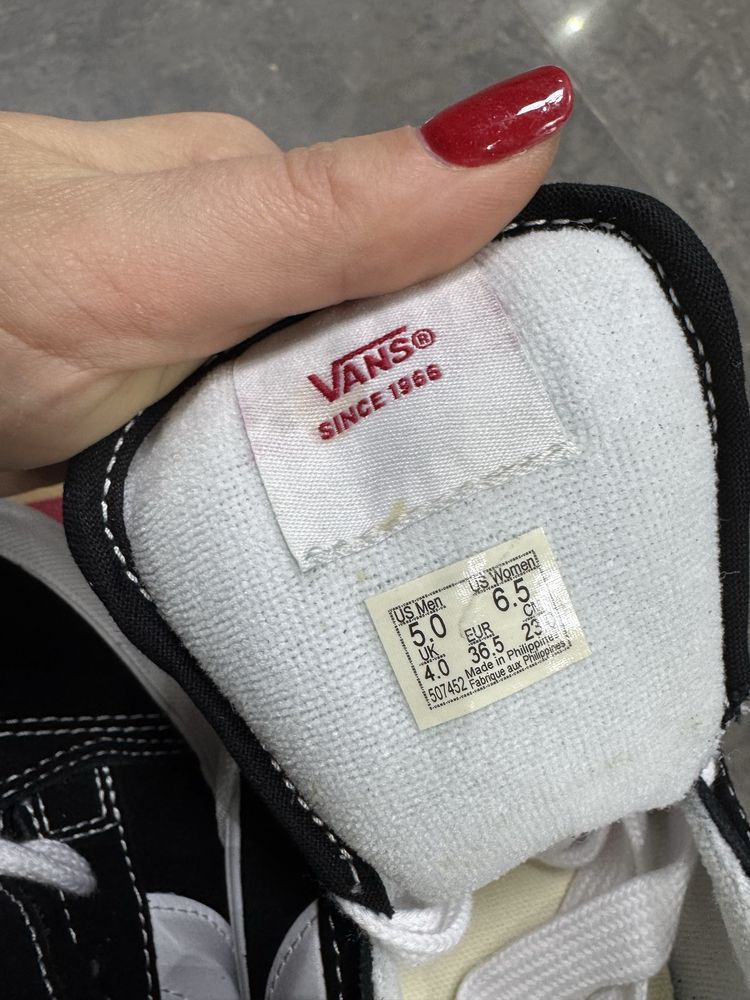 Nowe vans 36,5 gruba podeszwa