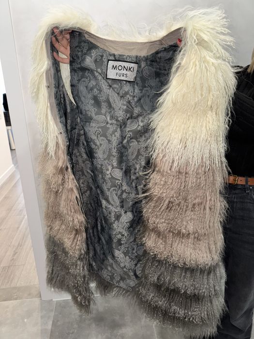 Жилетка из ламы.