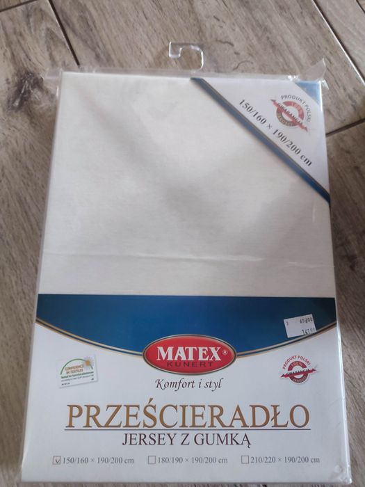 Prześcieradło Jersey