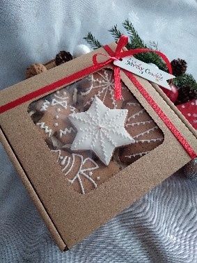 Świąteczne zestawy dla dzieci pierniki pudełka 5 szt.