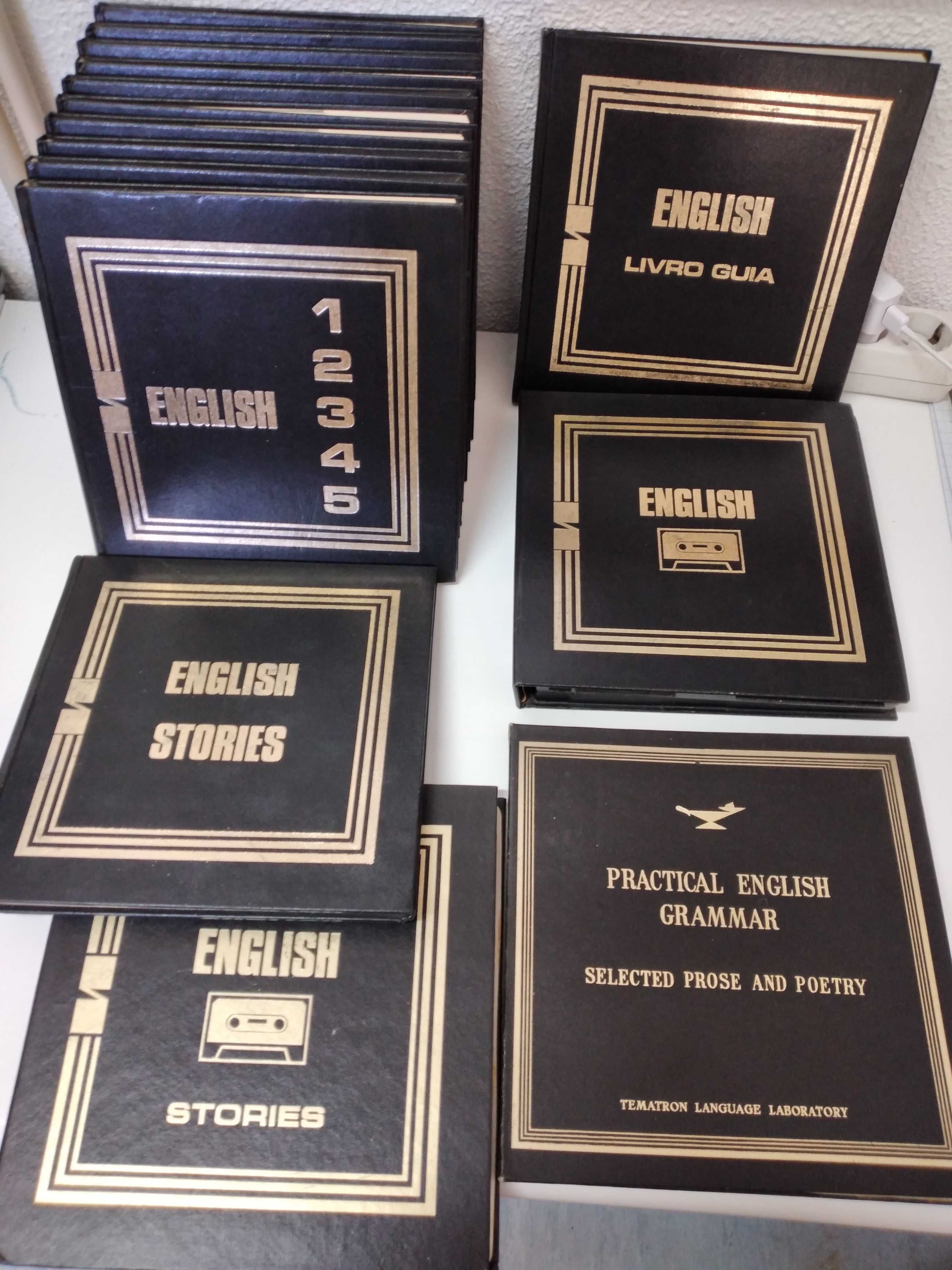 Curso de Inglês - Tematron Language Laboratory - Anos 70 - k7