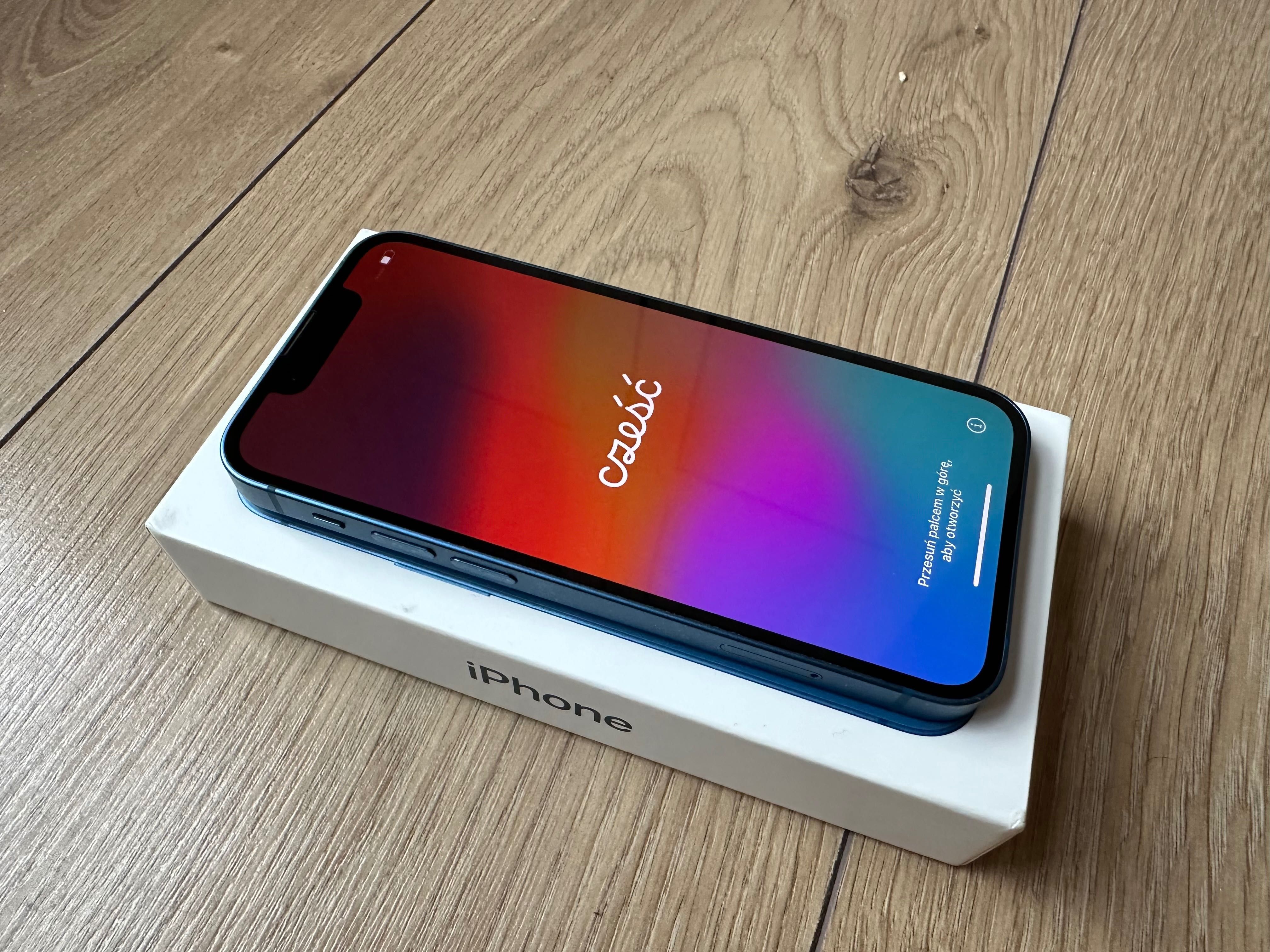 Idealny iPhone 13 mini 128 GB BLUE w bardzo dobrym stanie!