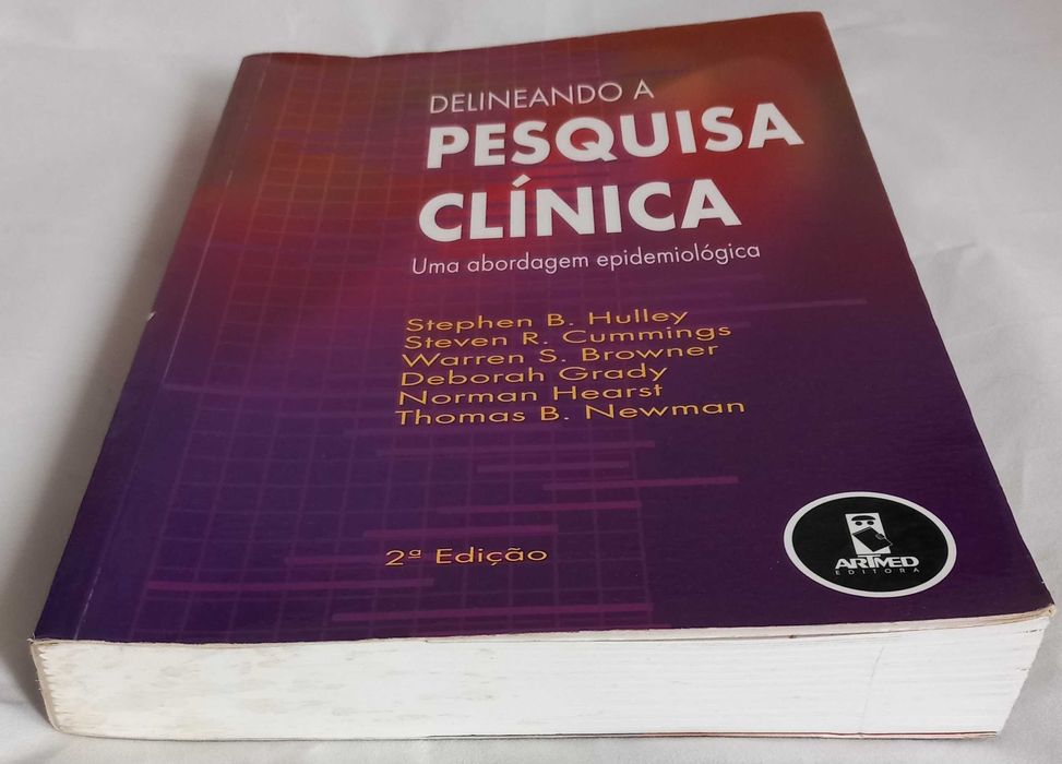 Livro Delineando a Pesquisa Clínica de Hulley et al [Portes Incluídos]