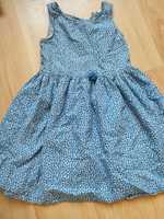 Sukienka vintage Boho H&M 116cm 5-6lat
