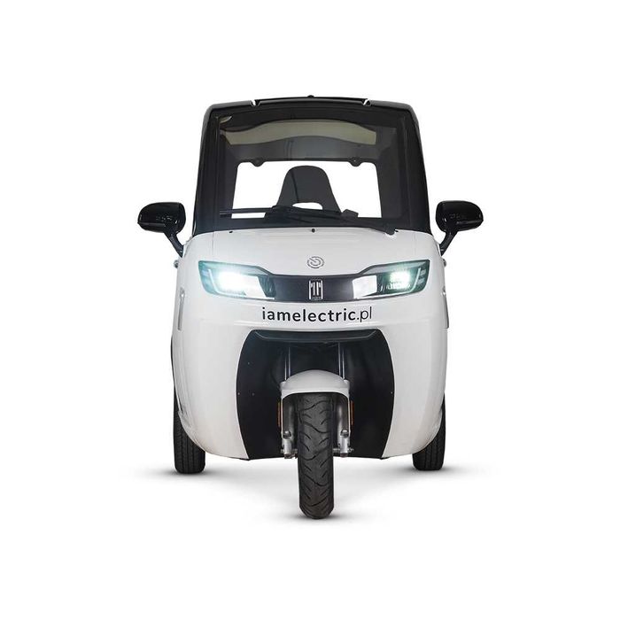 Motorower elektryczny trójkołowy zabudowany ARIEL.Motorower Fliper IML