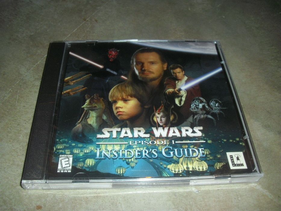 PC CD-Rom Star Wars Episode I Insider's Guide -- 2CD