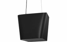 HP lampa wisząca KARO K1  abażur czarny - wyprzedaż ekspozycji