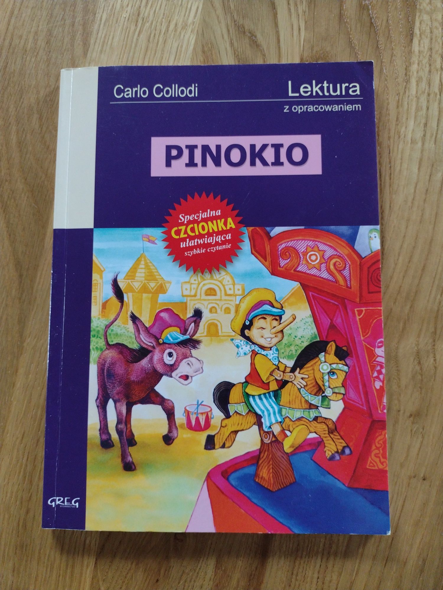 Pinokio lektura z opracowaniem