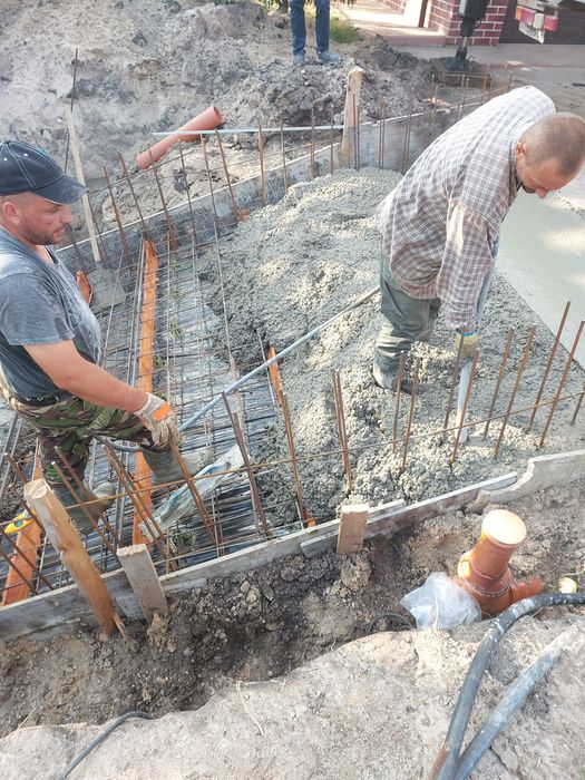 Будинок під ключ| бетоні роботи | монолітні Сходи стіни армопояс