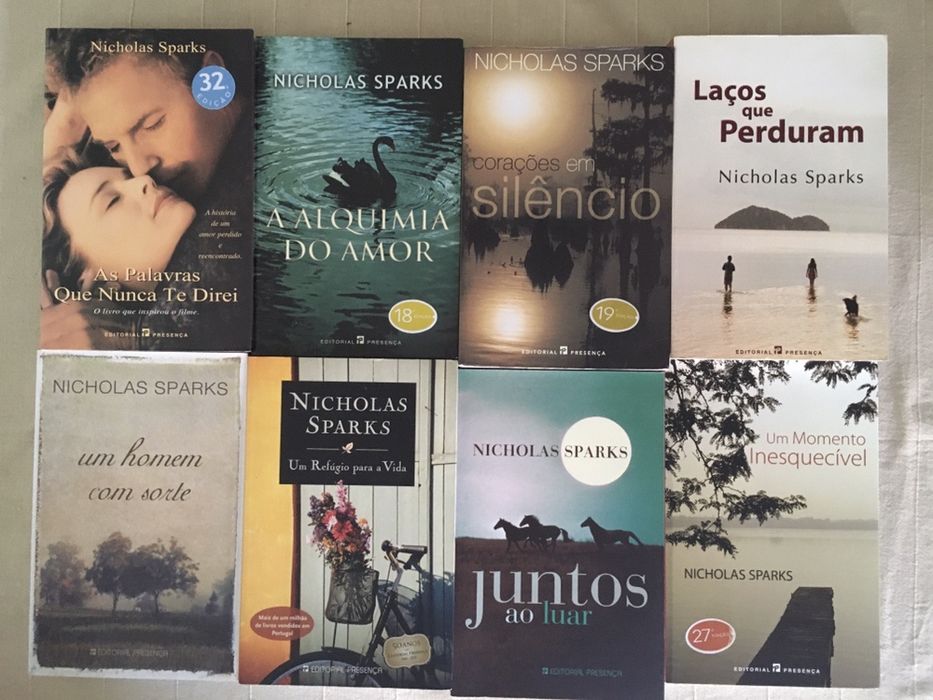 Livros Nicholas Sparks