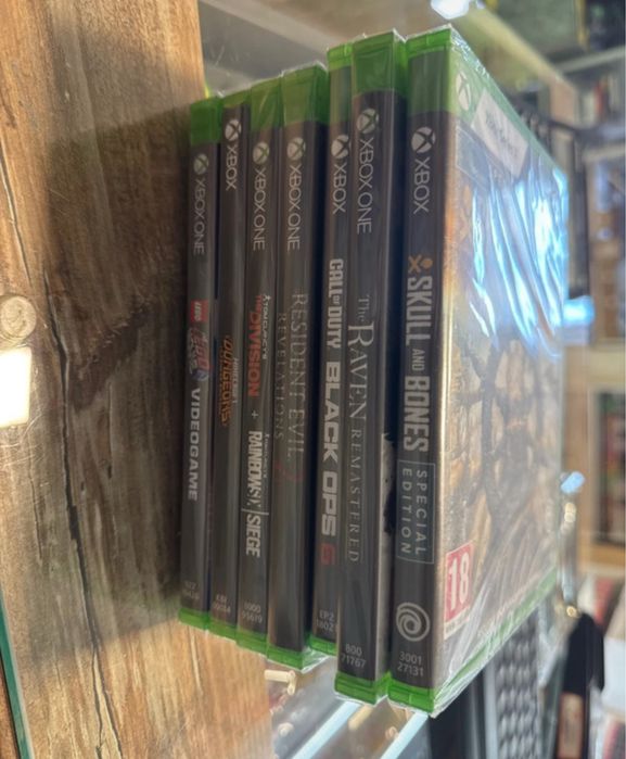 Gry na xbox  one calosc  nowe folia 7 gier resident evil