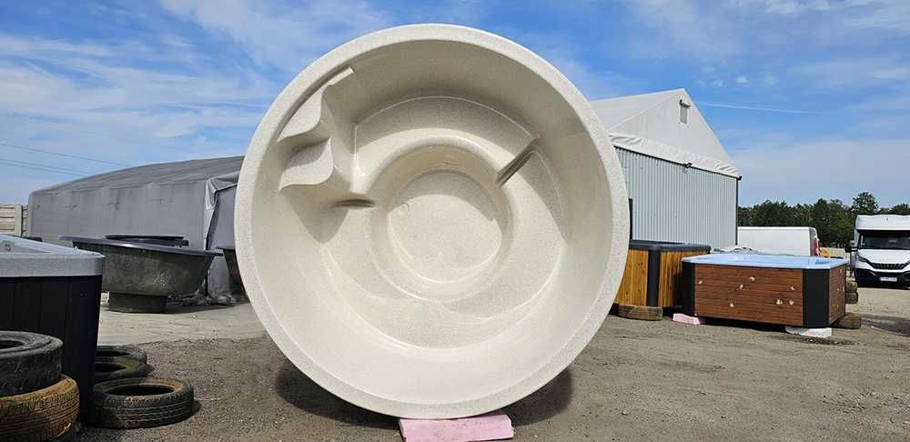 Wkład Balia 225cm niecka hot TUB Ruska Bania sauna EUROLINE