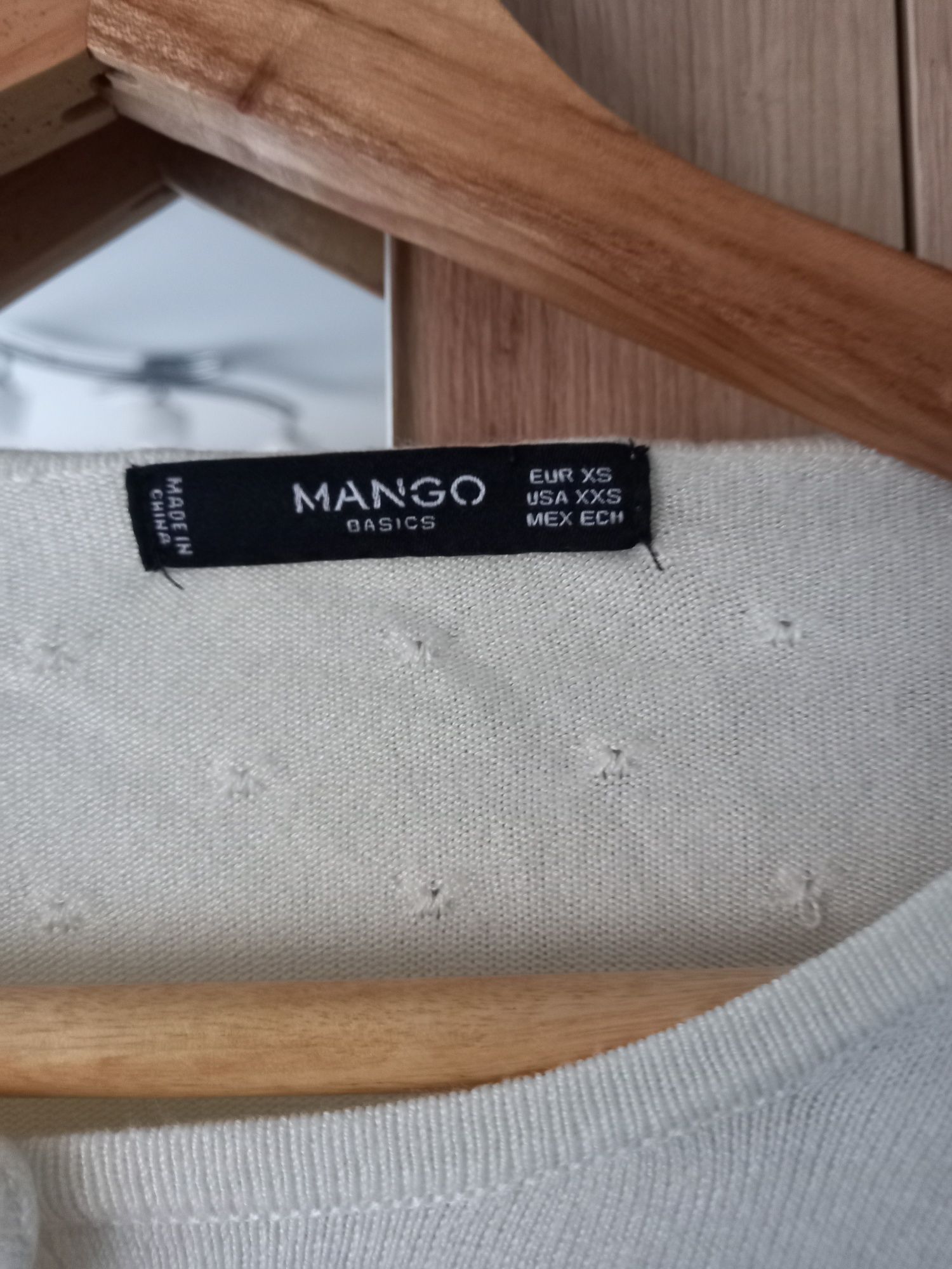 Sweterek kardigram mango xs/s