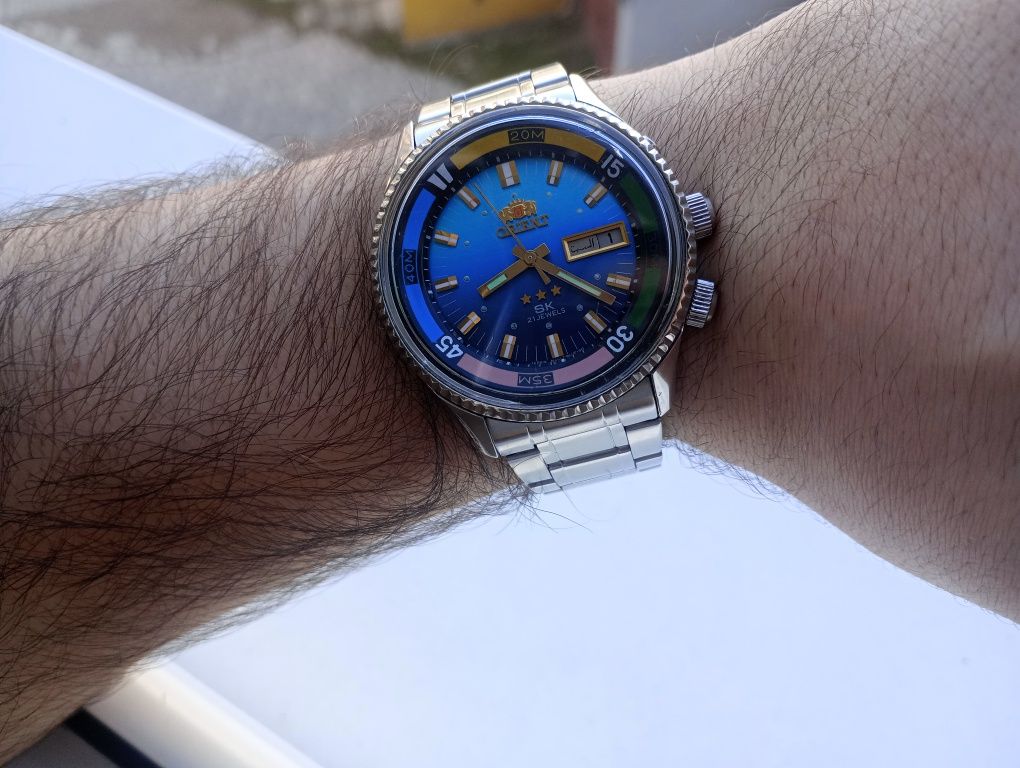 Unikat rynek arabski zegarek orient sea king n seiko tissot