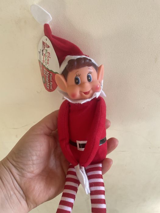 Эльф новогодний. Ельф озорник новорічний. Оригінал.