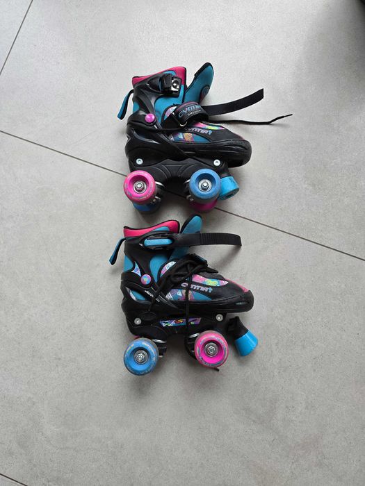 Wrotki - odlamana część ale nie przeszkadza