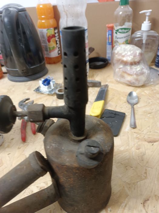 Lampa PRL lutownicza kopalniana