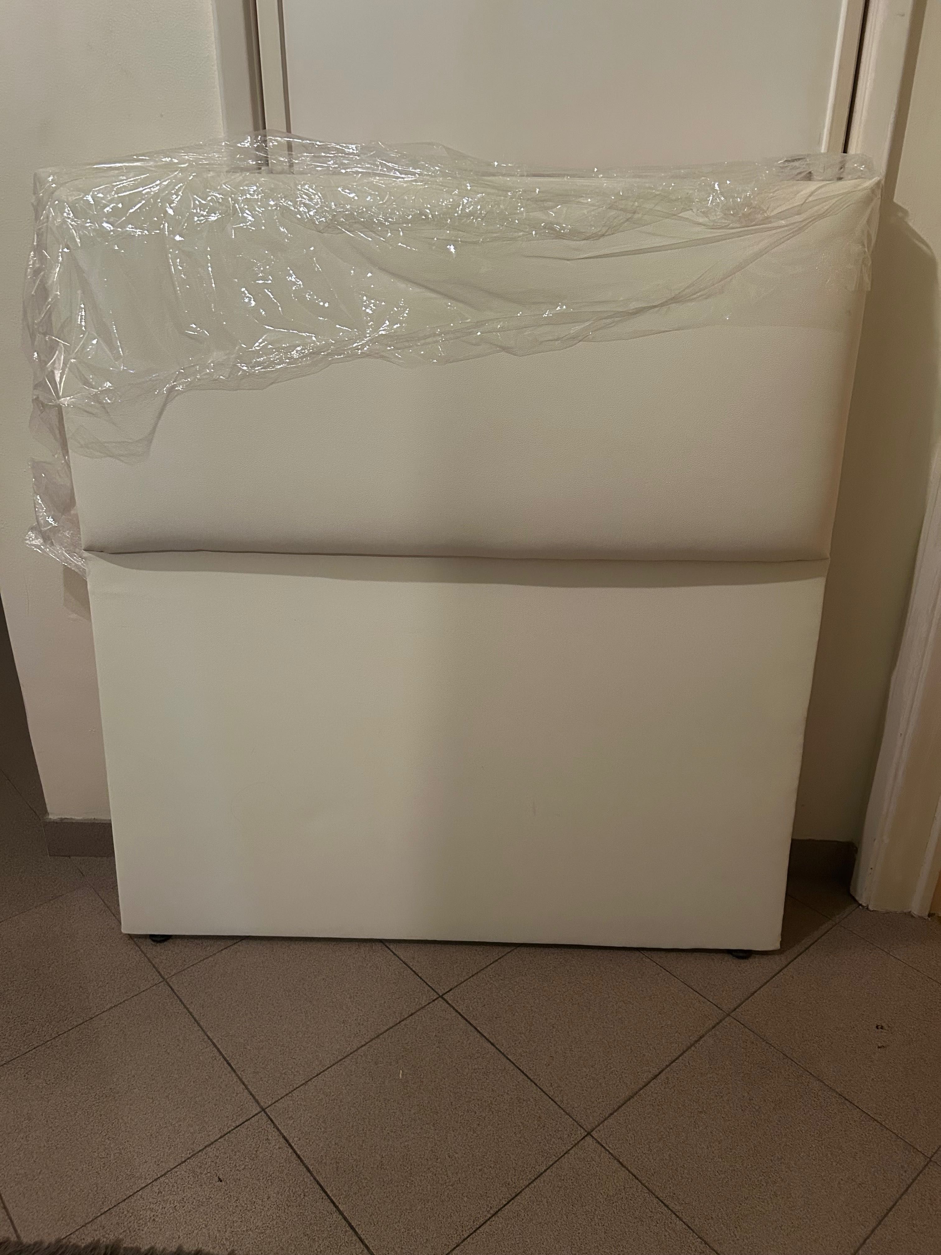 Cabeceira Somier em Napa Bege (nova)