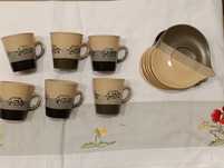 Vendo conjunto de 6 chávenas de café