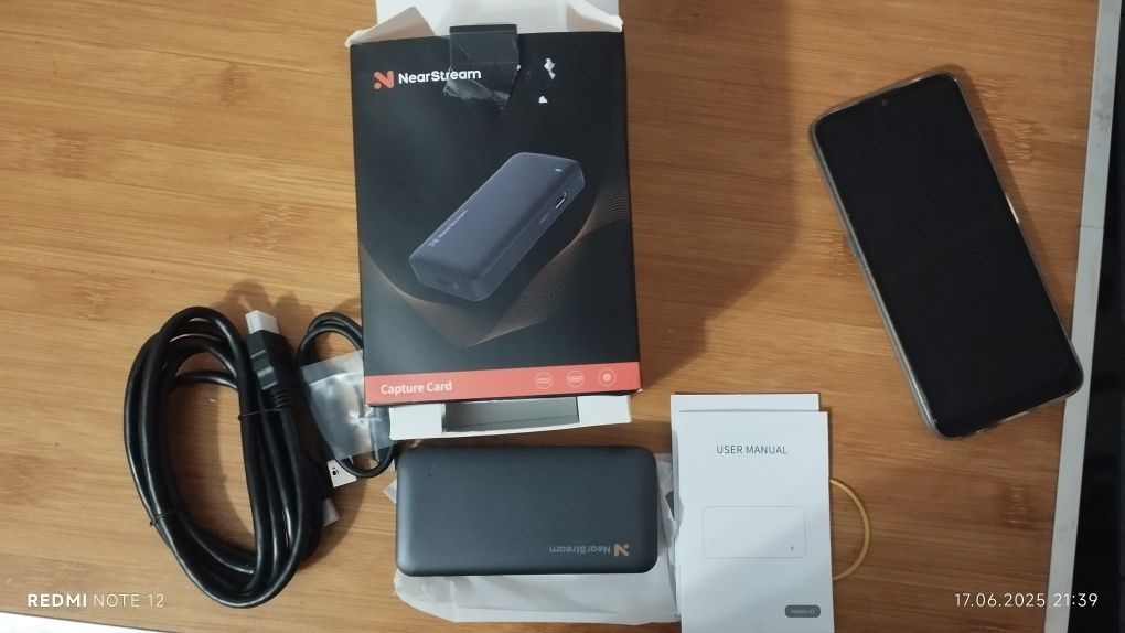 Відеокарта NearStream HDMI, наскрізний 4K 60FPS, захоплення 1080P 60FP