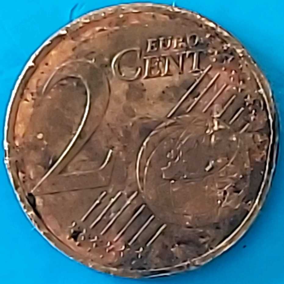 2 cêntimos de 2008 da Irlanda, Harpa com Defeitos cunhagem