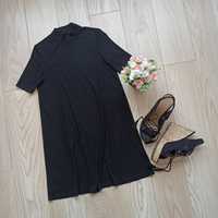 Базова вільна чорна сукня, XS