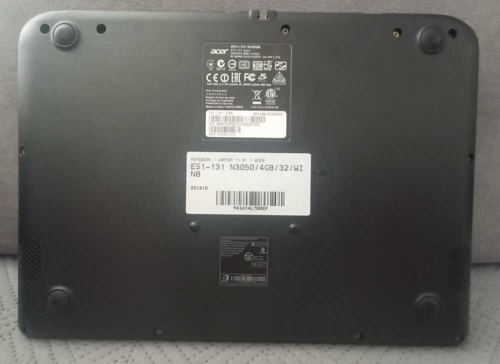 komputer Acer Aspire ES1-131  RAM: 4 GB torba tanio
