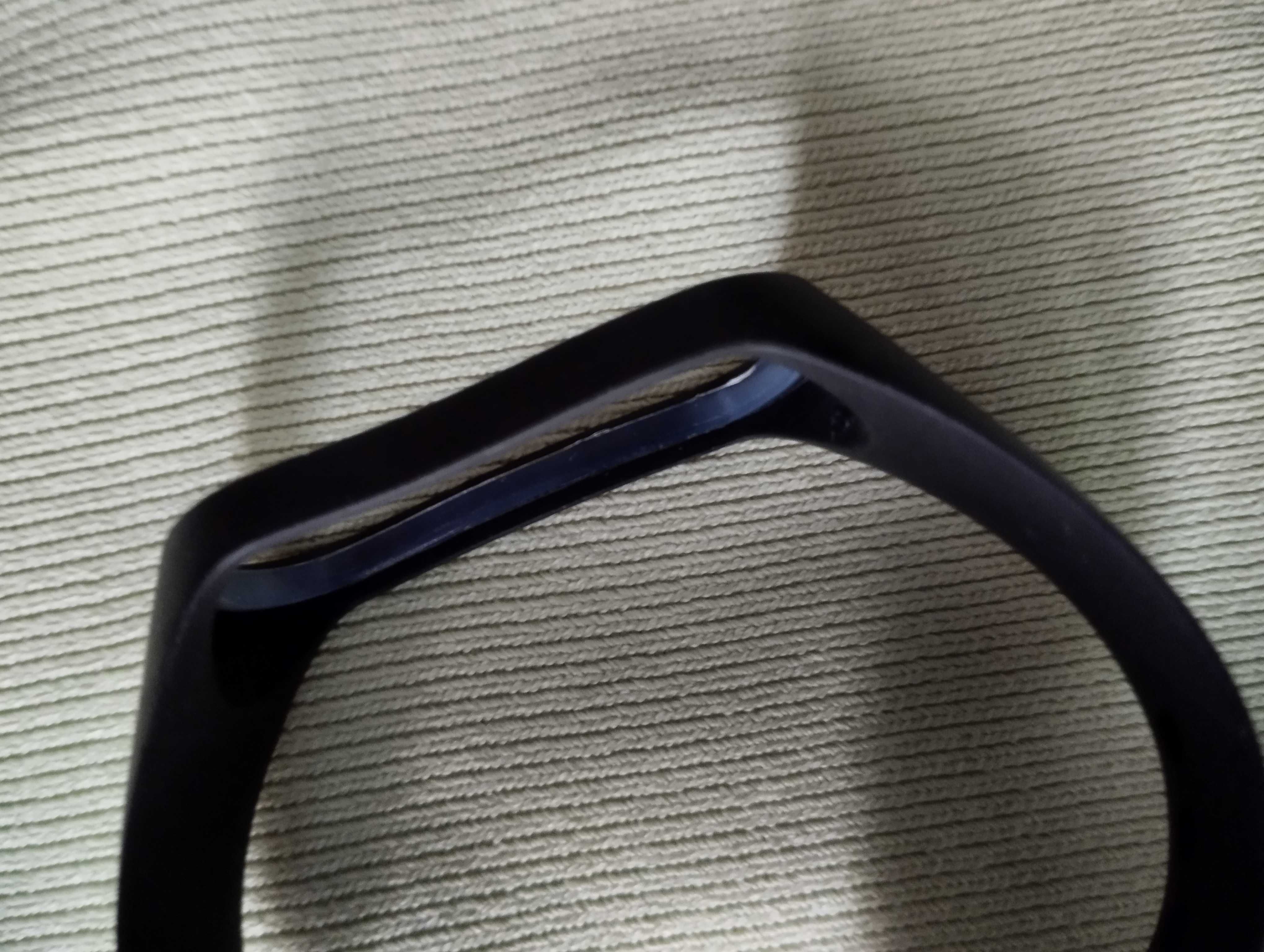 Nowy sportowy silikonowy pasek do zegarka Xiaomi Mi Band 5, 6 7 Czarna