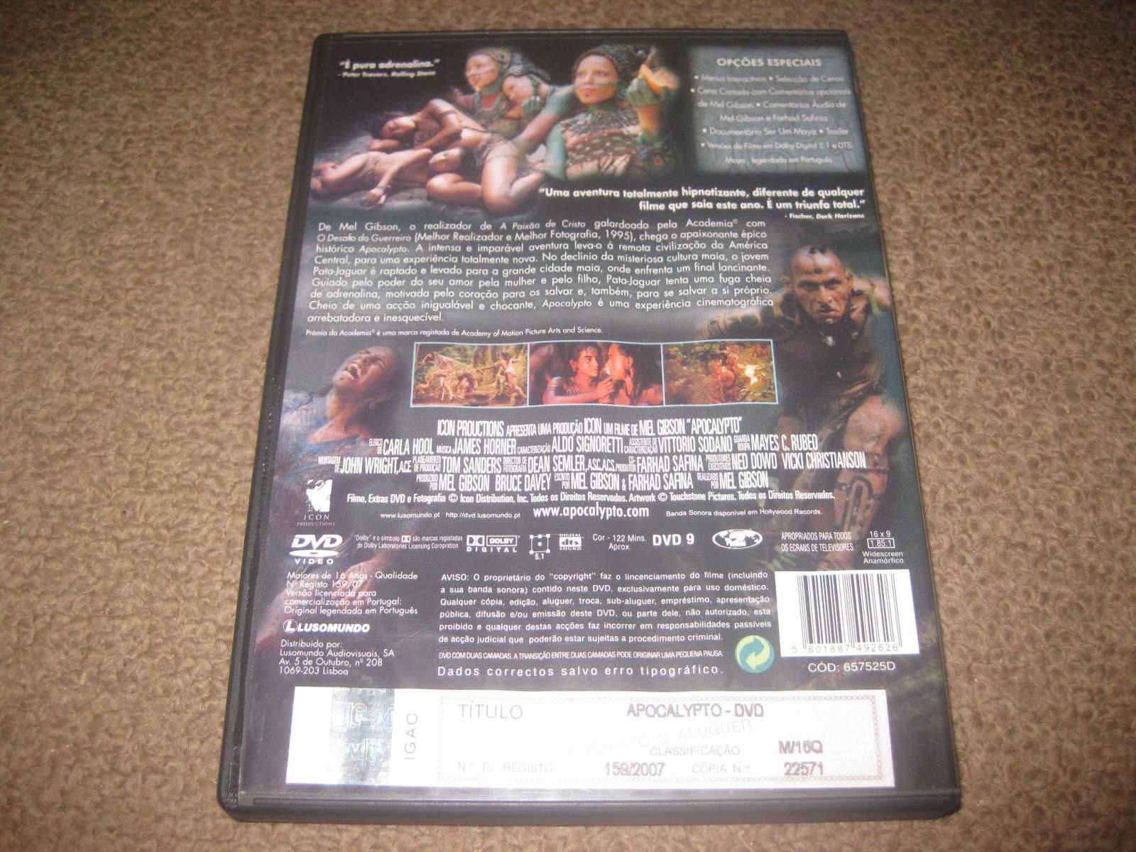 DVD "Apocalypto" de Mel Gibson