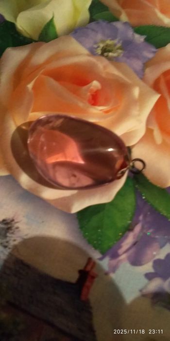 Аметист объемный кулон