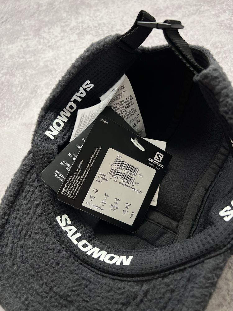 Нова ! Чоловіча флісова кепка 5-Panel  Salamon
