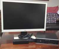 Zestaw HP Compaq Elite 8300 + monitor 24" Fujitsu B24W-5 ECO + Win 10