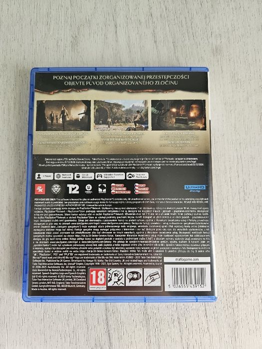 Mafia Old Country PlayStation 5 PS5