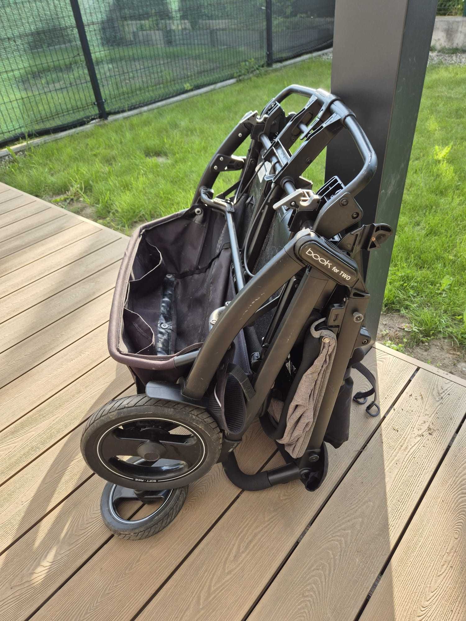Wózek bliźniaczy Peg Perego Book for Two, rok po roku