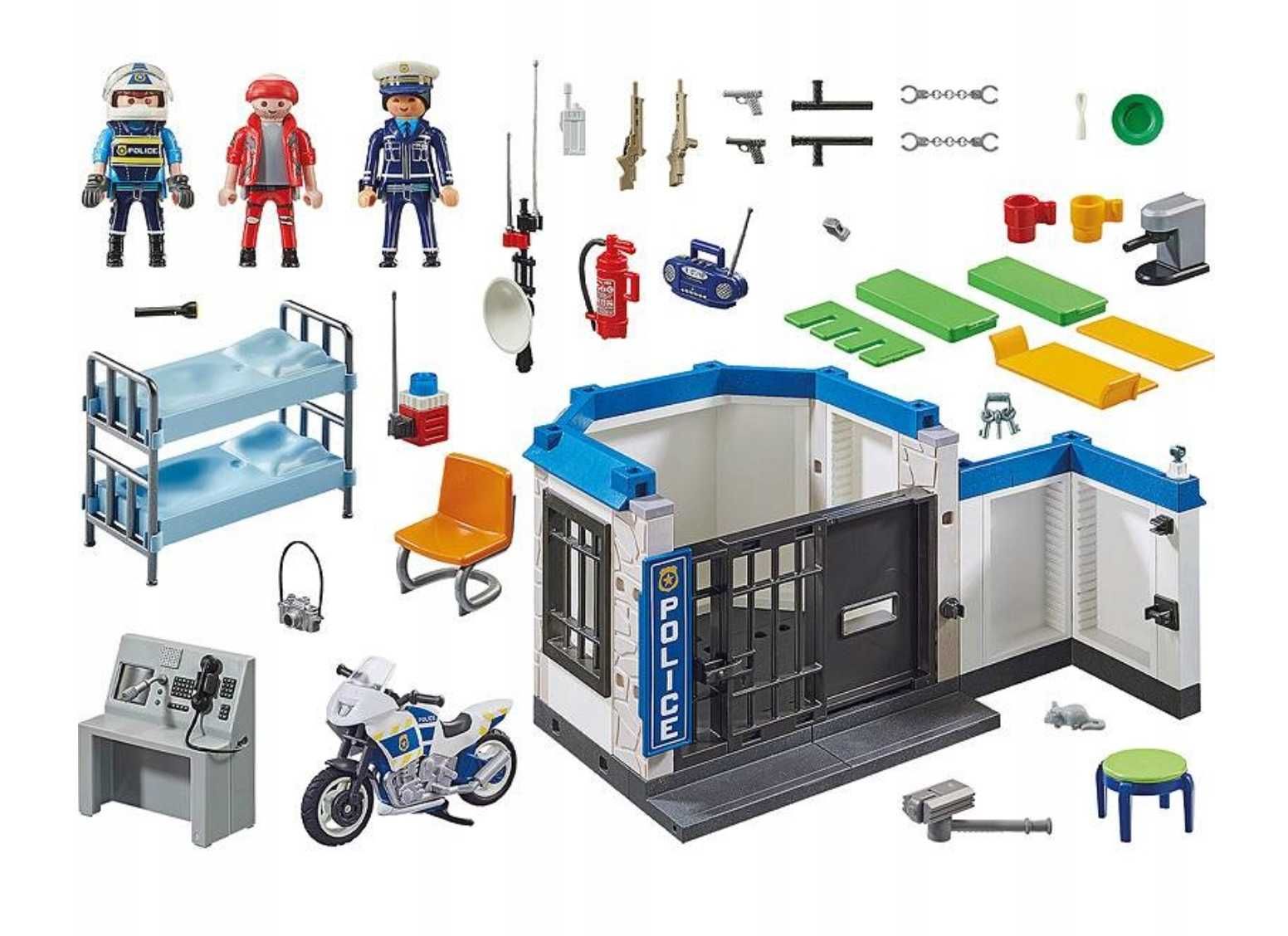 Playmobil City 70568 Ucieczka z więzienia klocki policja prezent