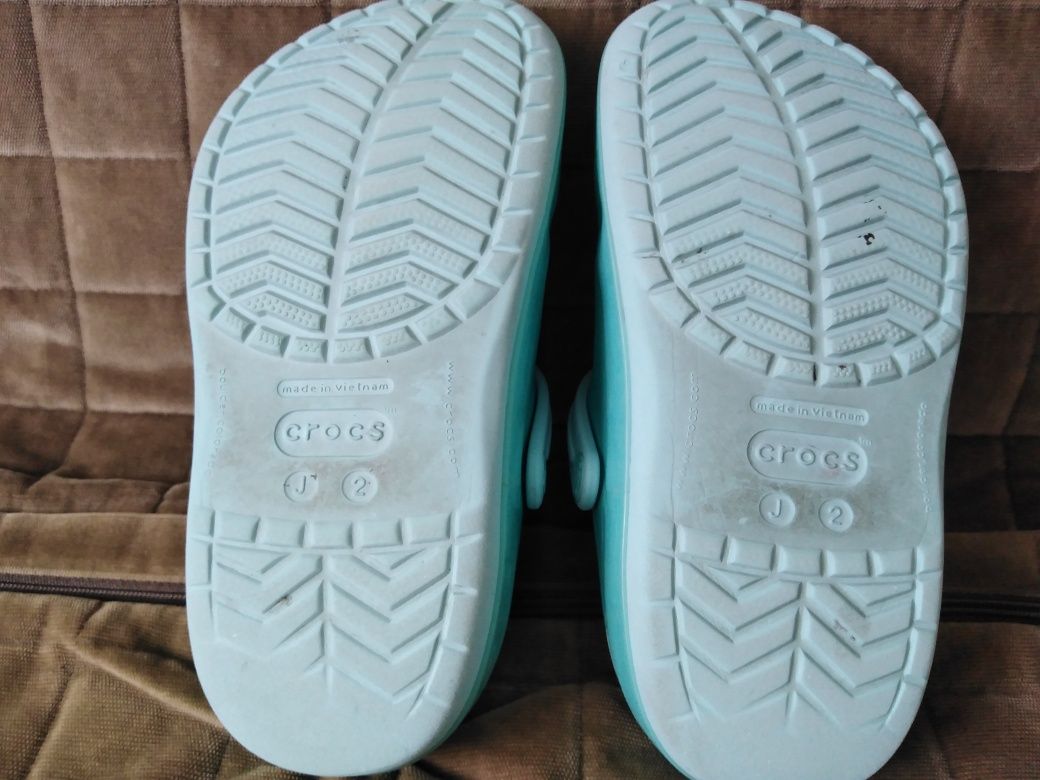 Klapki Crocs Crocband 33/34 J2 Ice Pop Clog Ice Blue