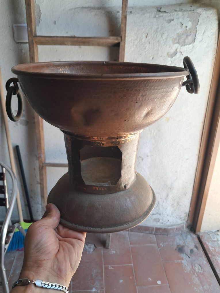 Fogareiro em cobre