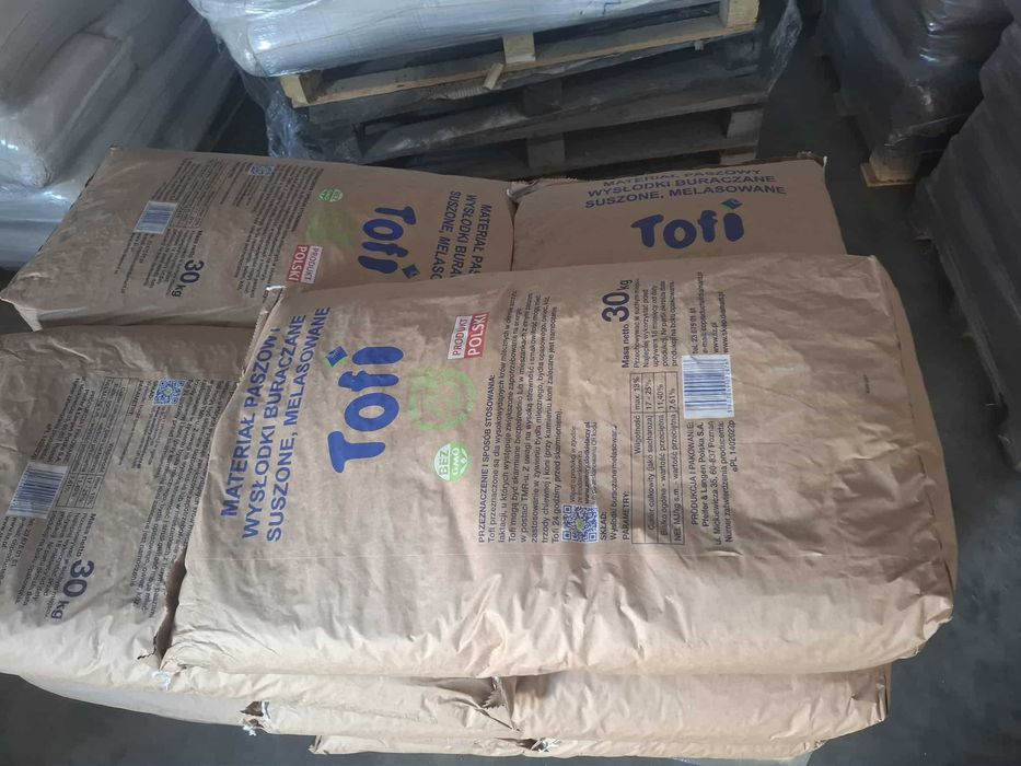 Wysłodki Tofi worki 30 kg