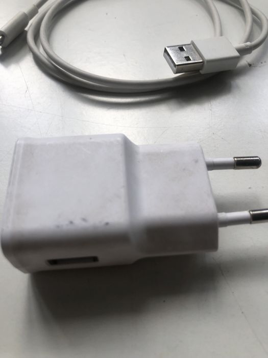 Cabo e ficha original da samsung