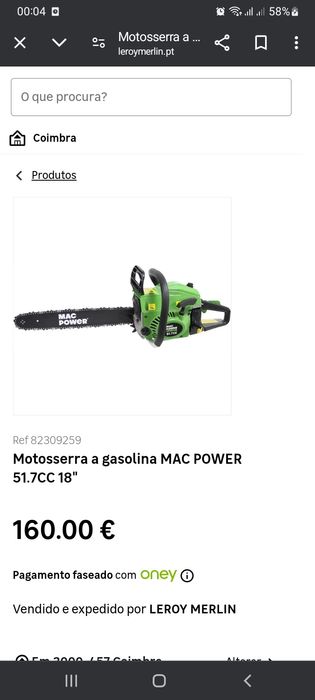 Motosserra 51.7cc