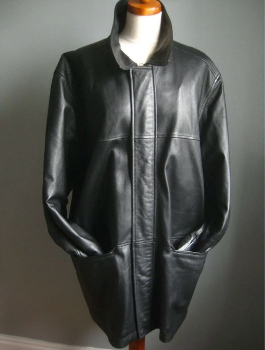 Vintage Kurtka Skórzana Marks&Spencer Oversize!