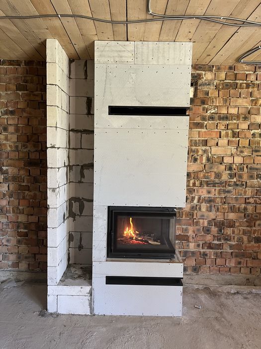 Каміни, Монтаж Камінних топок