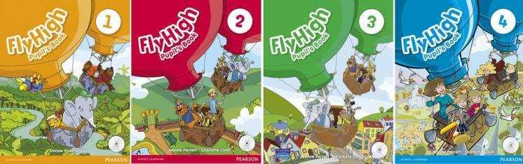 Учебники Fly High 1,2,3,4 Pupil´s Book Activity Book