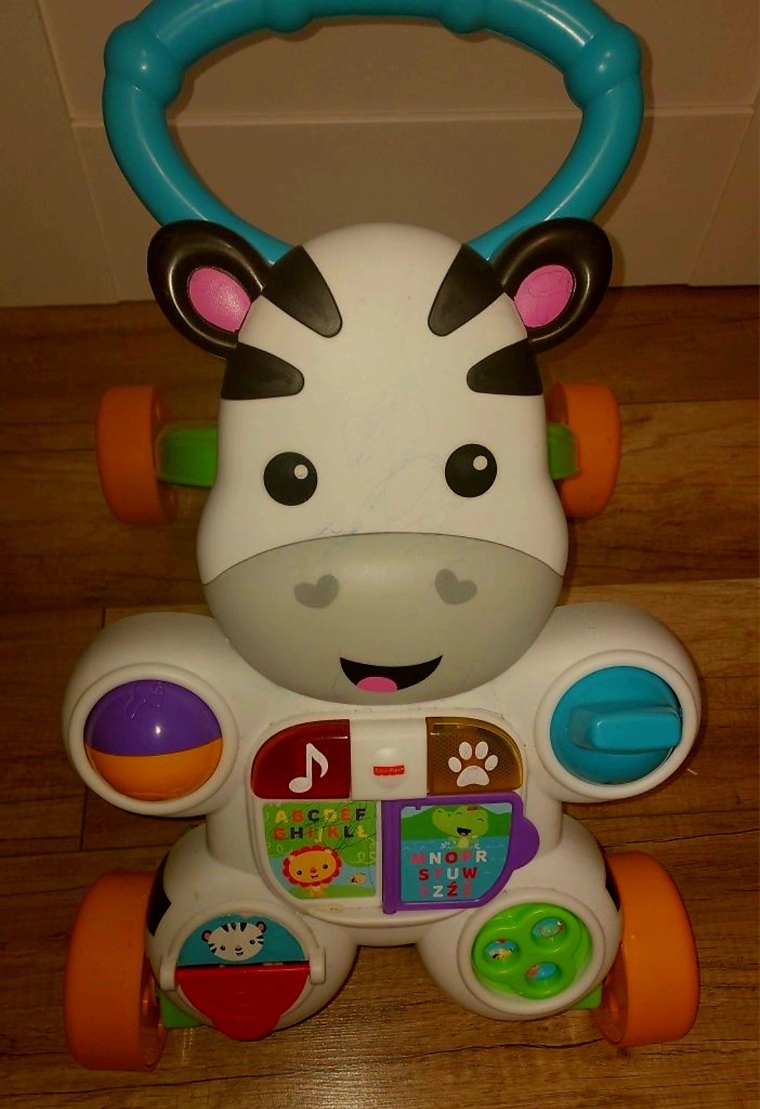Interaktywny Chodzik Zebra Fisher Price