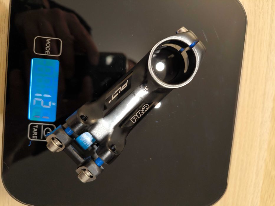 Mostek PRO PLT 80mm x 31,8 +- 10* 3D Forged AL2014-T5 szosa gravel mtb