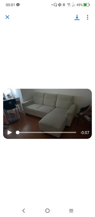 Vendo sofá usado