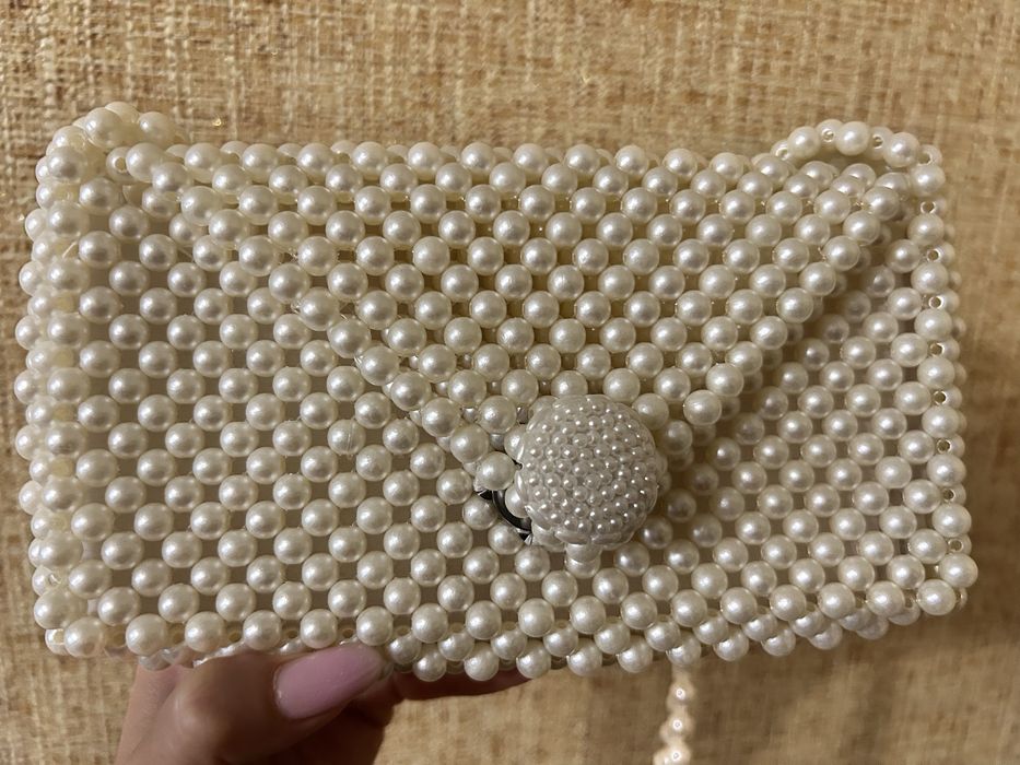 Сумка из бусин ручная работа новый