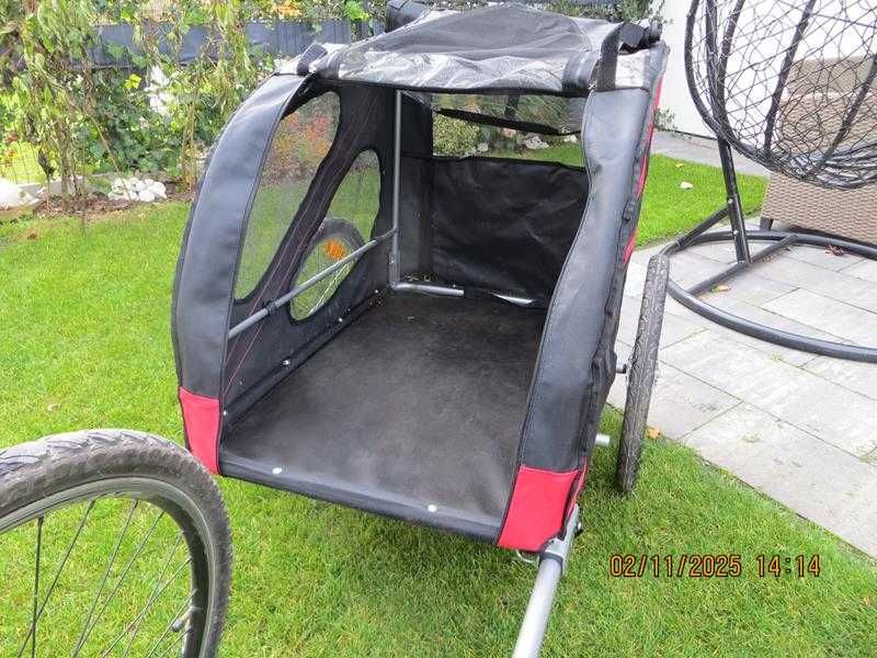 Przyczepka dla psa PawHut Przyczepka rowerowa